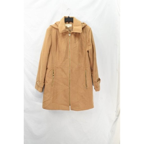 MICHAEL KORS Women's Size XL Hooded Notched-Collar CoatNWT, RACK594290AFA
